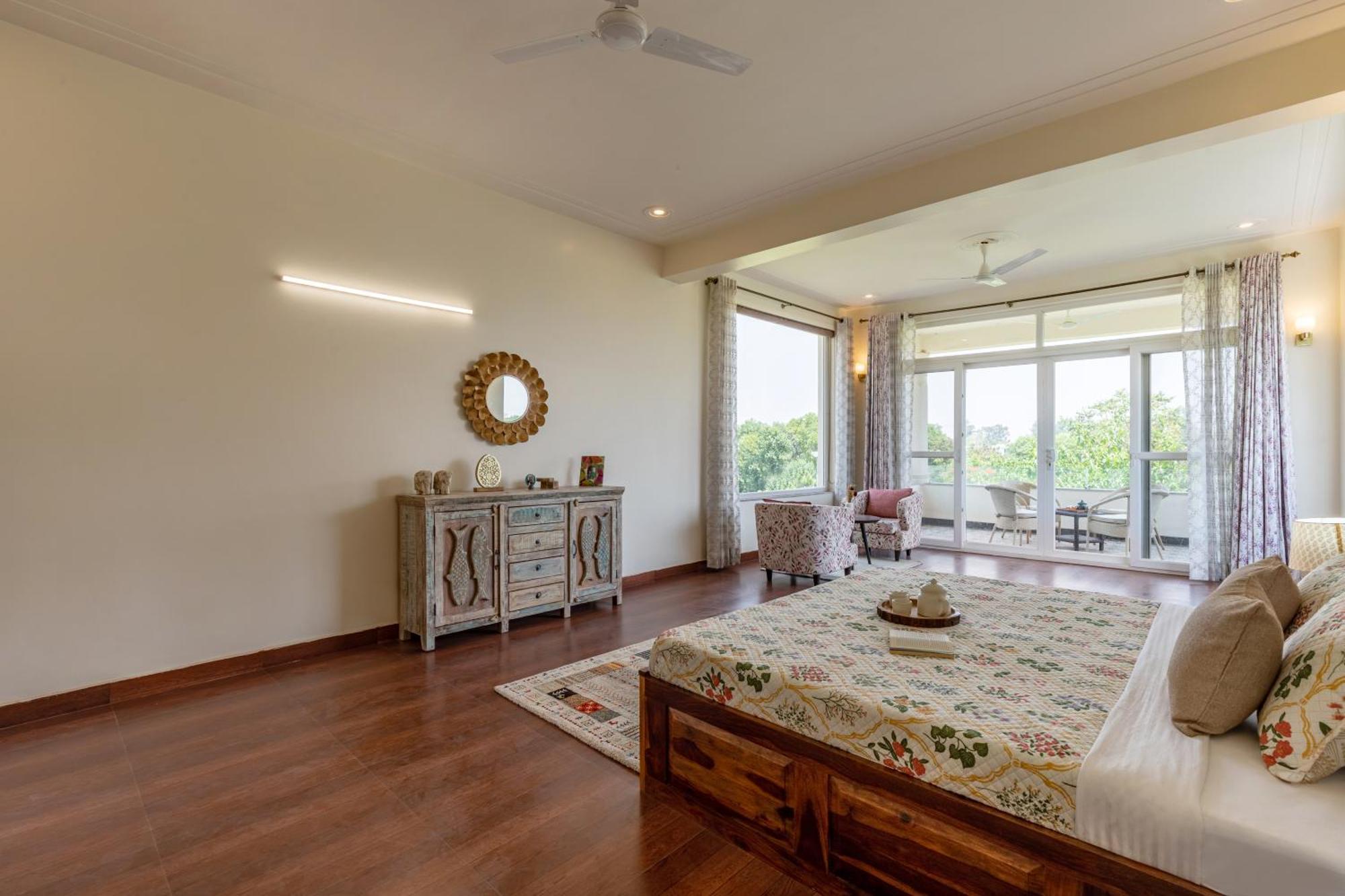 Alaya Stays Raga 2Bhk Farmstay With An Entertainment Lounge Sohna Exterior photo