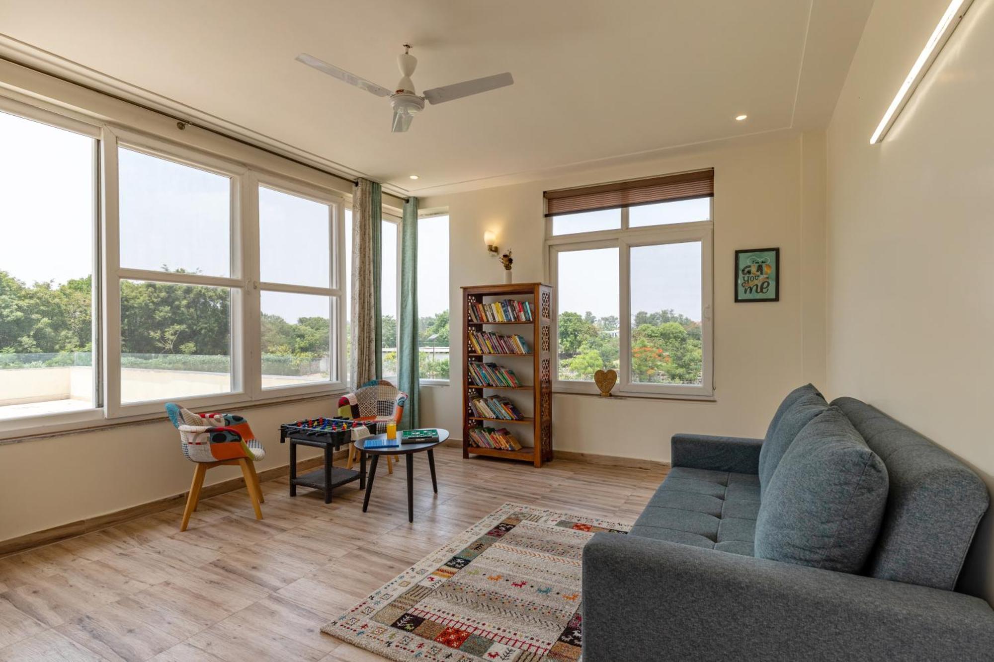 Alaya Stays Raga 2Bhk Farmstay With An Entertainment Lounge Sohna Exterior photo